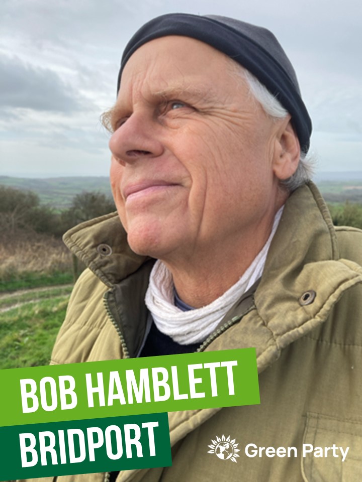 Green Candidate Bob Hamblett