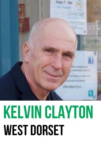 Green Candidate Kelvin Clayton