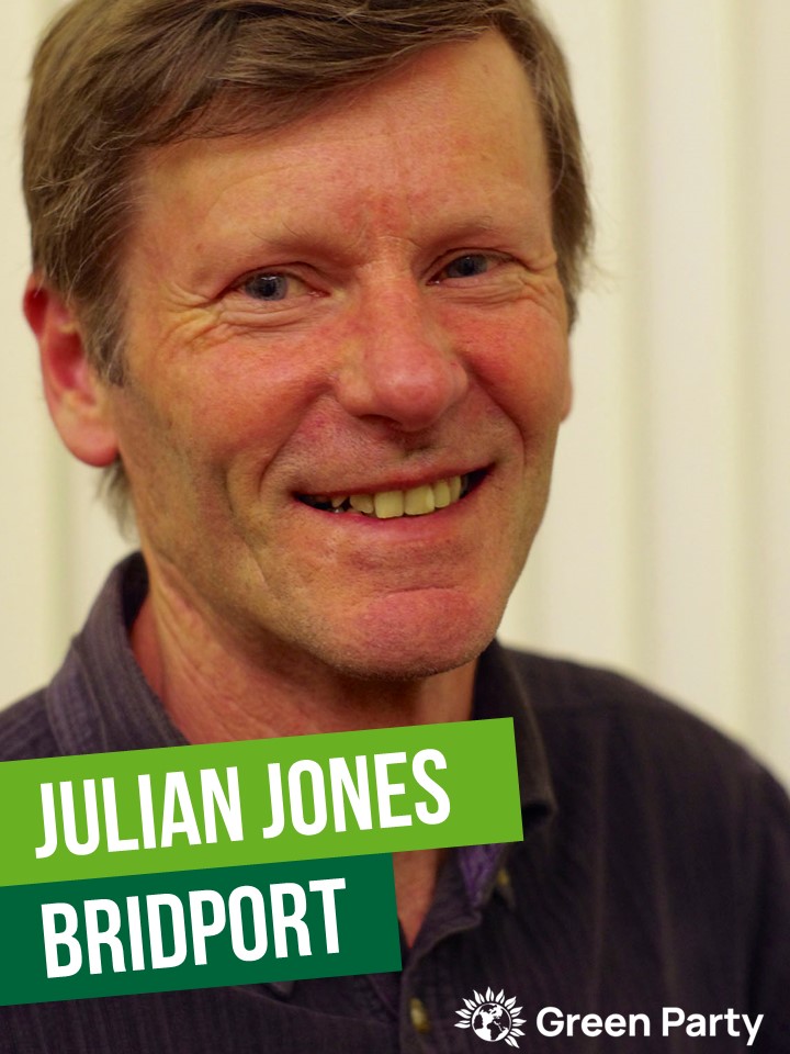 Green Candidate Julian Jones