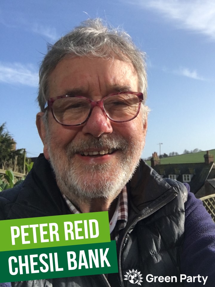 Green Candidate Pete Reid