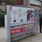 The new footpath and cycleway that runs by B&Q in Weymouth