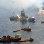 "Oil Spill" by DVIDSHUB is licensed under CC BY 2.0.